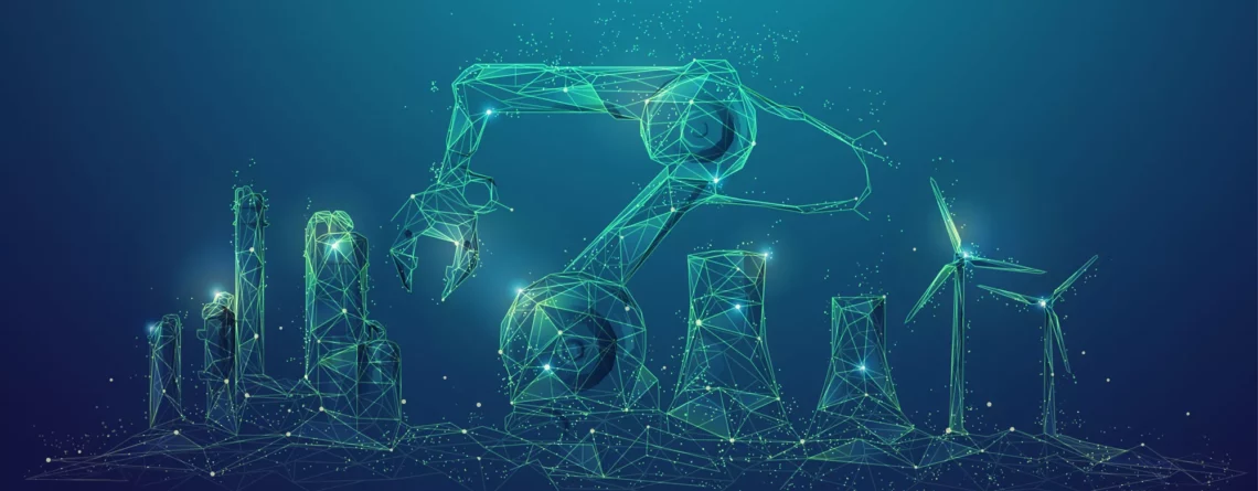 l'image futuriste de la fabrication