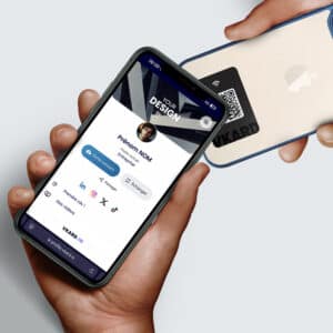 échange entre 2 smartphones